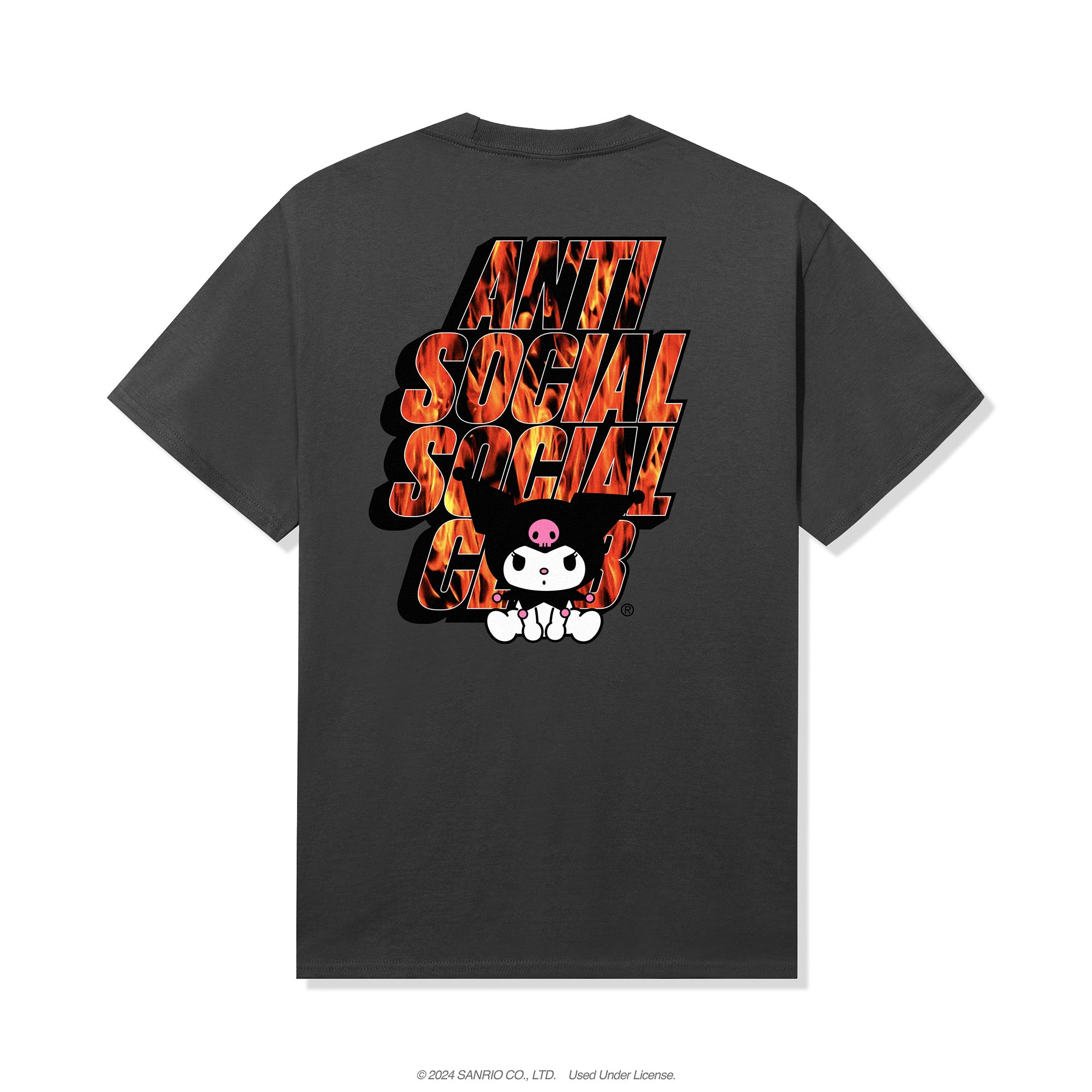 ASSC x Kuromi Tee (Charcoal) Apparel Anti Social Social Club   