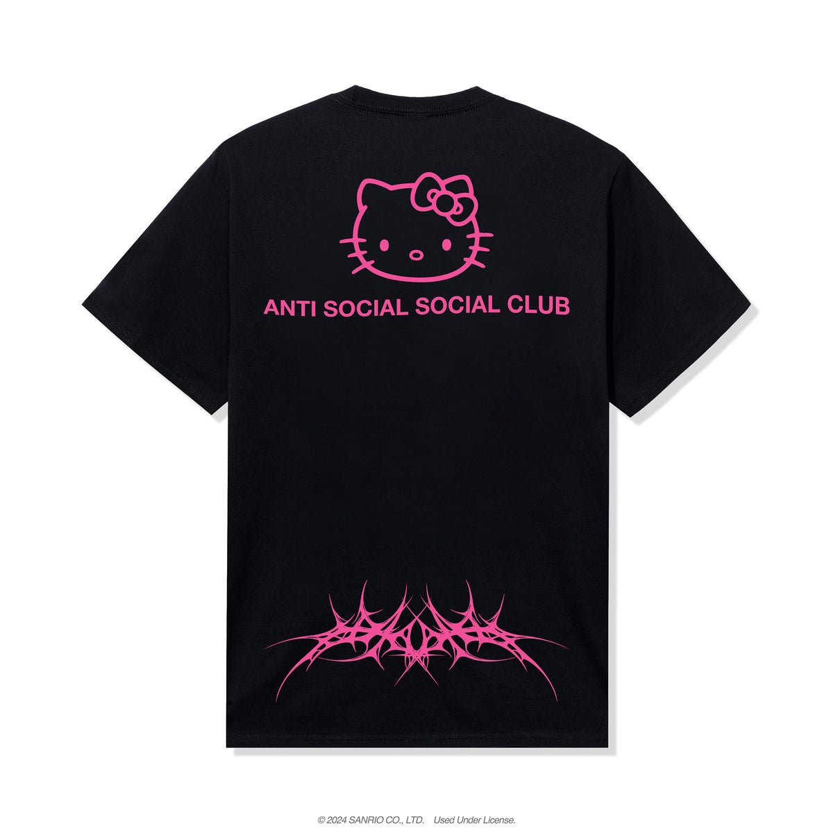 ASSC x Hello Kitty Love Tee (Black) Apparel Anti Social Social Club   