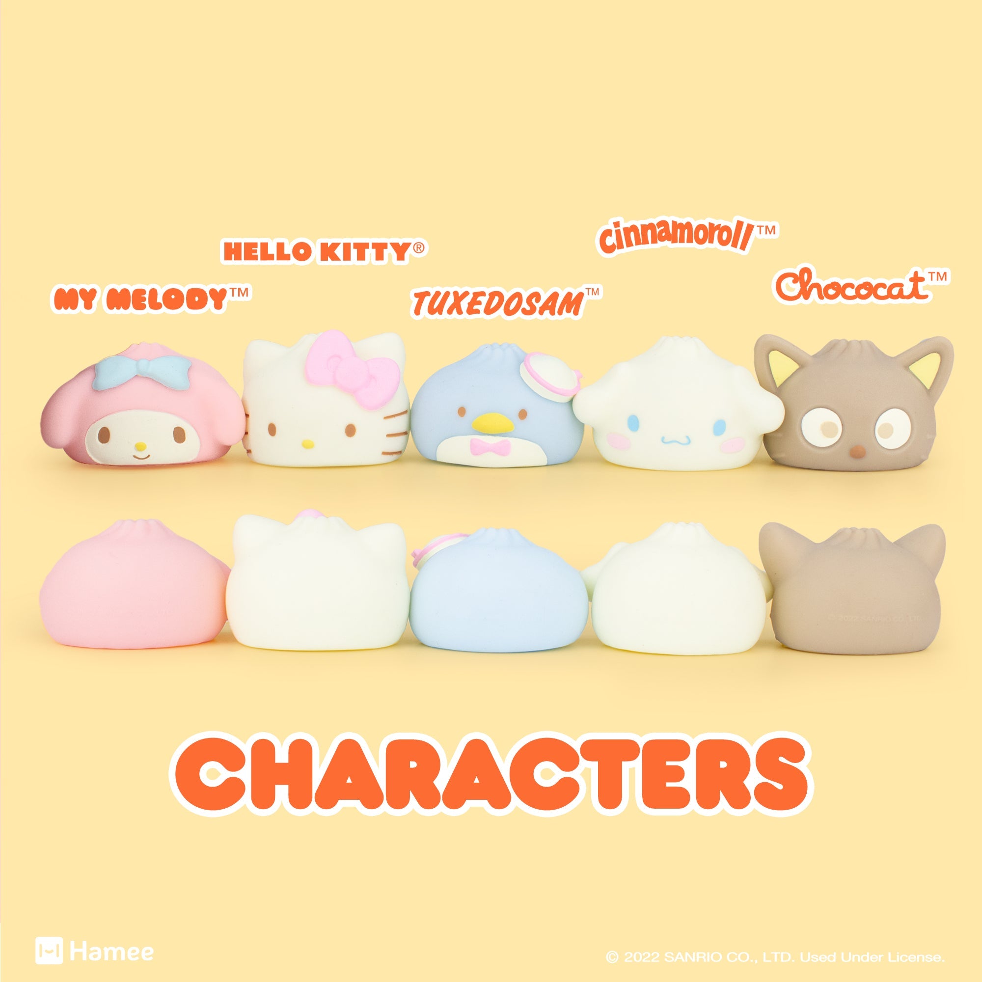 Hello Kitty and Friends Steamed Bun Capsule Squishies (Series 3) Toys&Games Hamee.com - Hamee US   