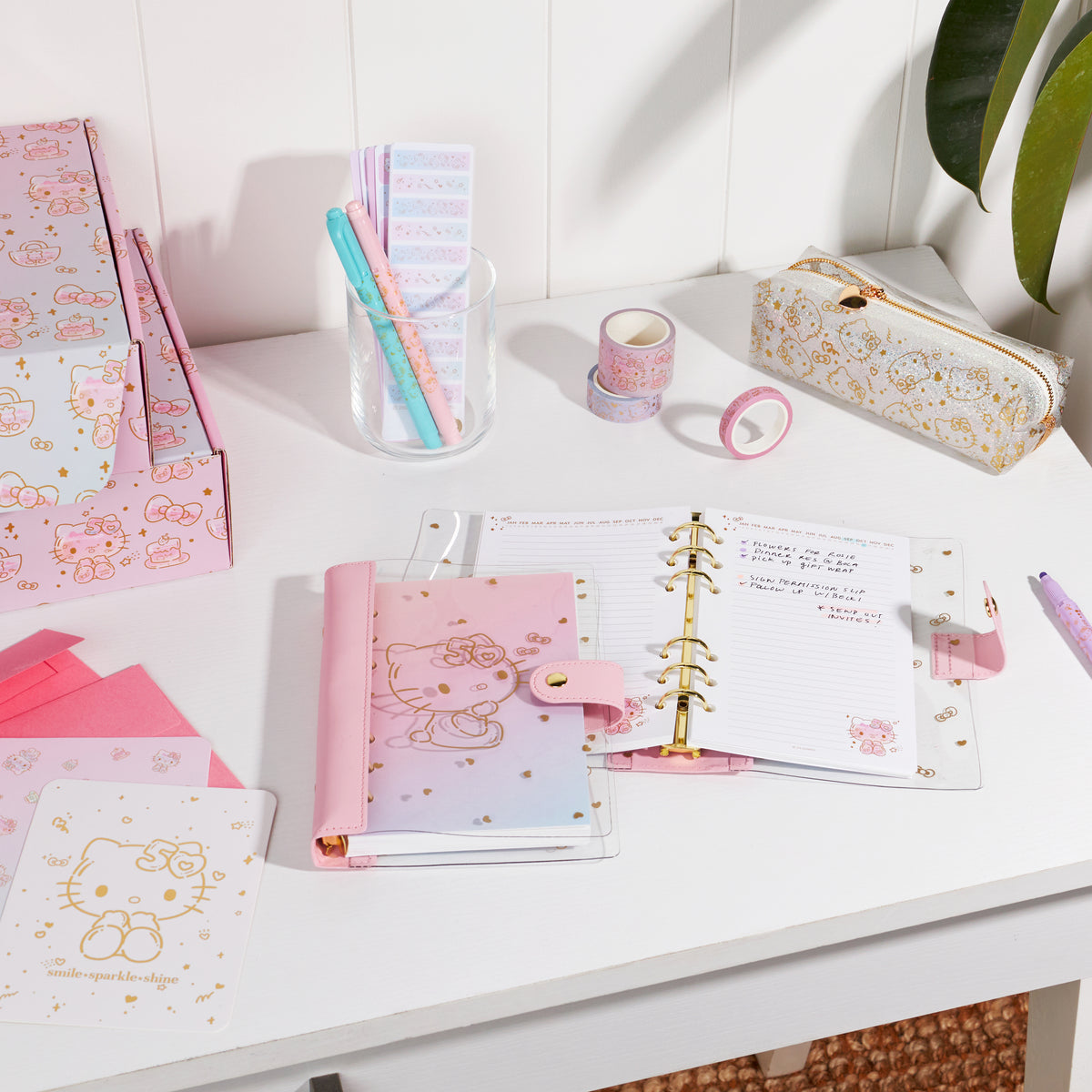 Hello Kitty x Erin Condren Limited-Edition 50th Anniversary Gift Box Stationery ERIN CONDREN   