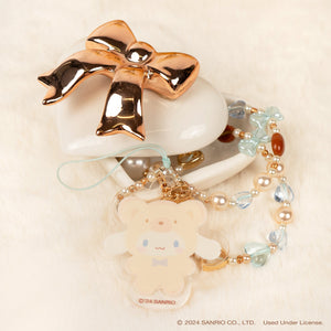 Cinnamoroll Latte Bear Beaded Charm Mobile Phone Wrist Strap Accessory Hamee.com - Hamee US   