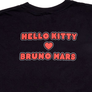 Hello Kitty x Bruno Mars Heart Hands Black Tee Apparel Banbury Capital