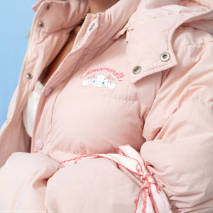 Cinnamoroll x JapanLA Bows Puffer Jacket Apparel JapanLA