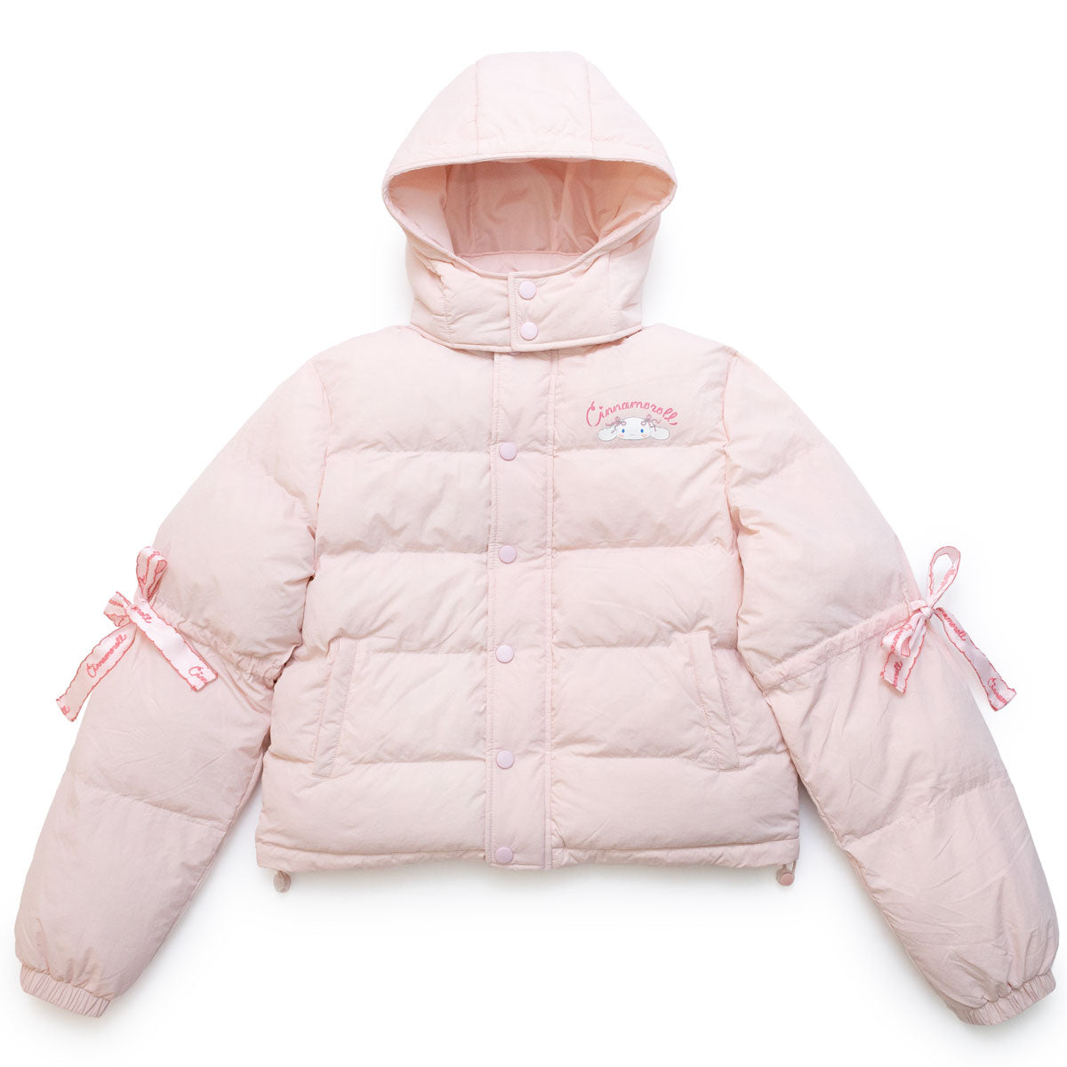 Cinnamoroll x JapanLA Bows Puffer Jacket Apparel JapanLA