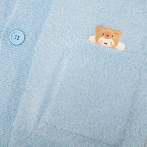 Cinnamoroll Cozy Kuma JapanLA Cardigan Apparel JAPANLA   