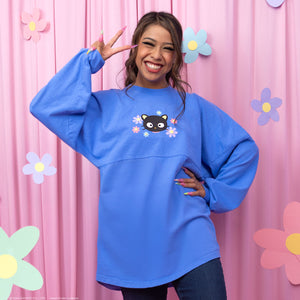 Chococat Flowers JapanLA Spirit Jersey Apparel JapanLA   