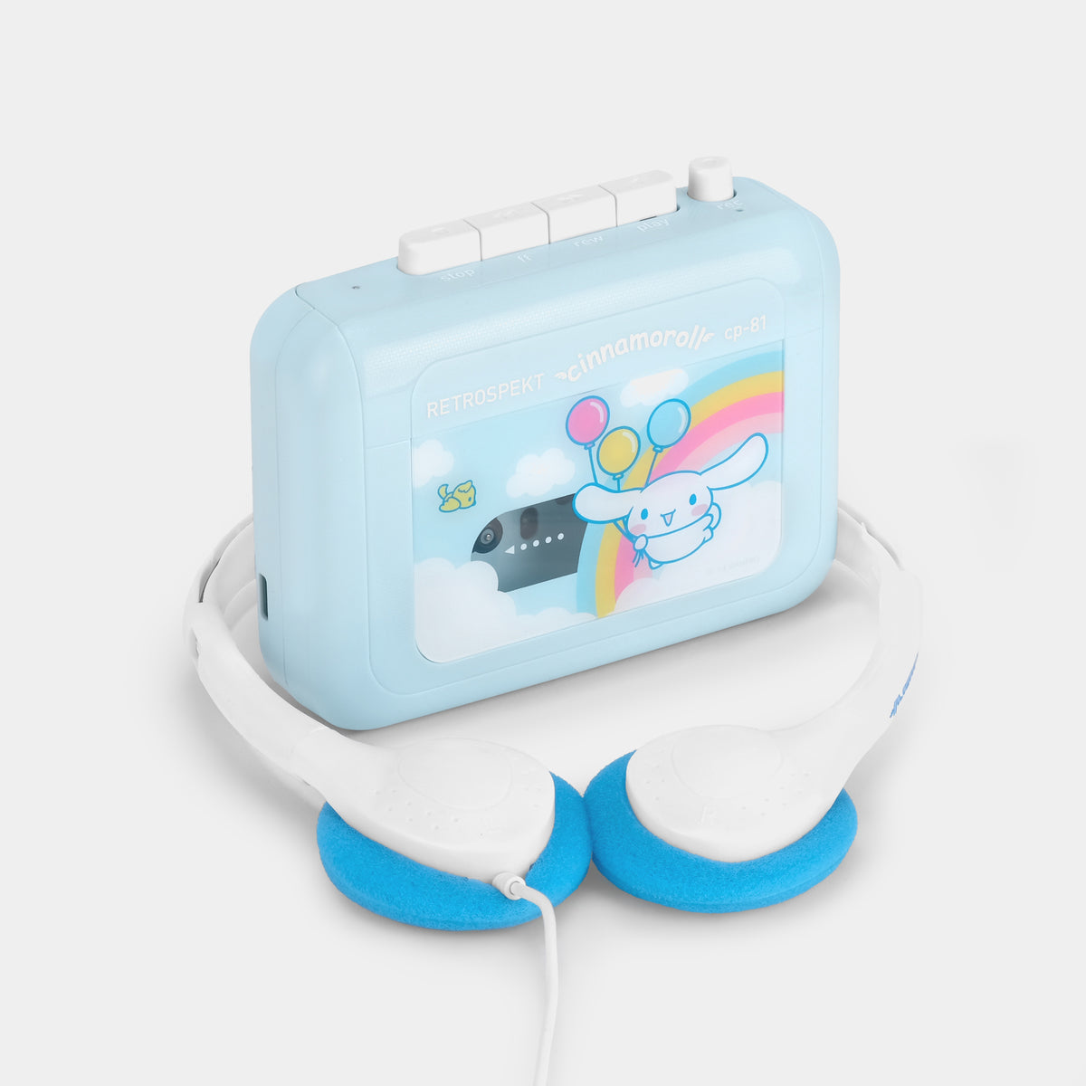 Cinnamoroll Classic CP-81 Portable Cassette Player Electronic RETROSPEKT   