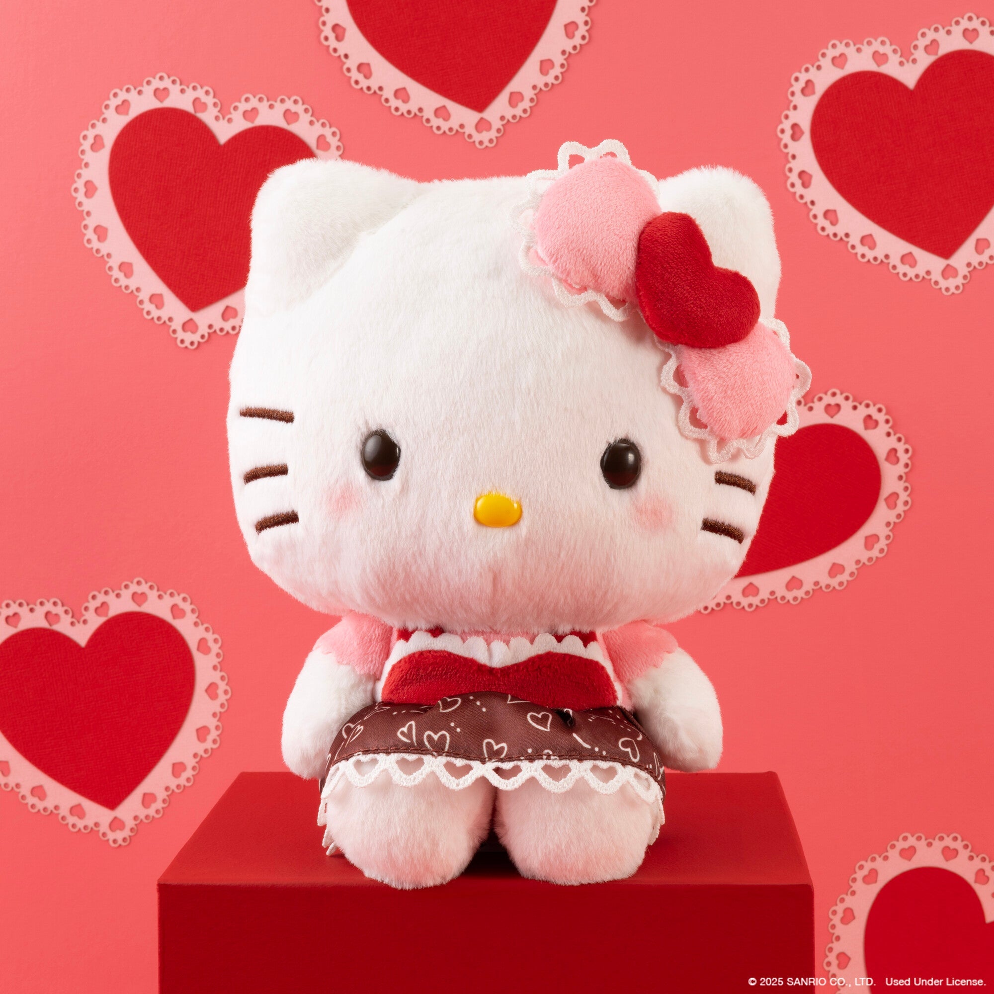 Hello Kitty 8" Ultra-Premier Valentine’s Plush (Limited Edition) Plush Jazwares