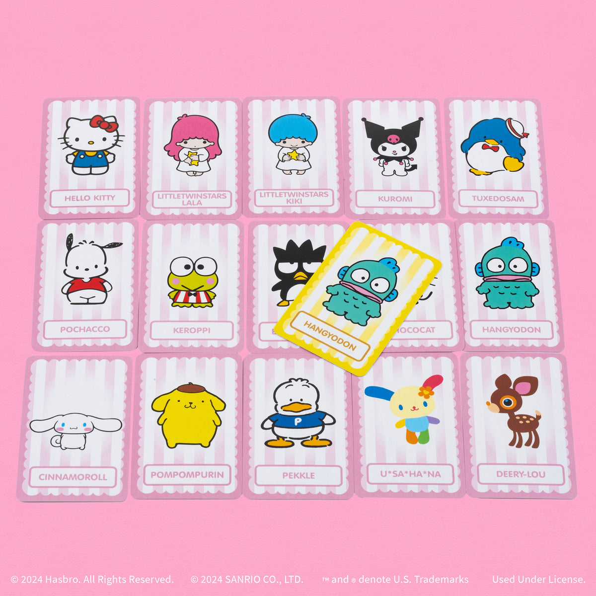 Hello Kitty and Friends Guess Who Card Game