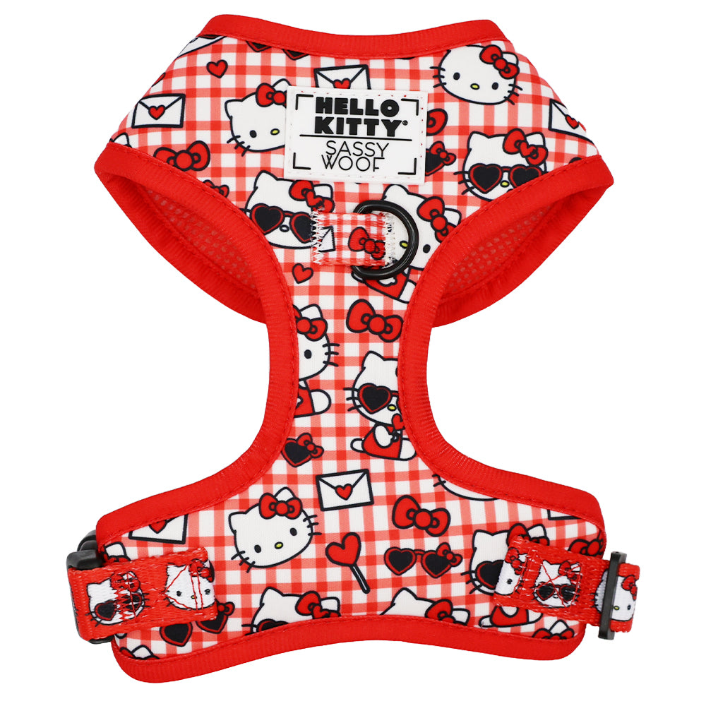 Hello Kitty x Sassy Woof Dog Harness (Classic Red) Home Goods SASSY WOOF