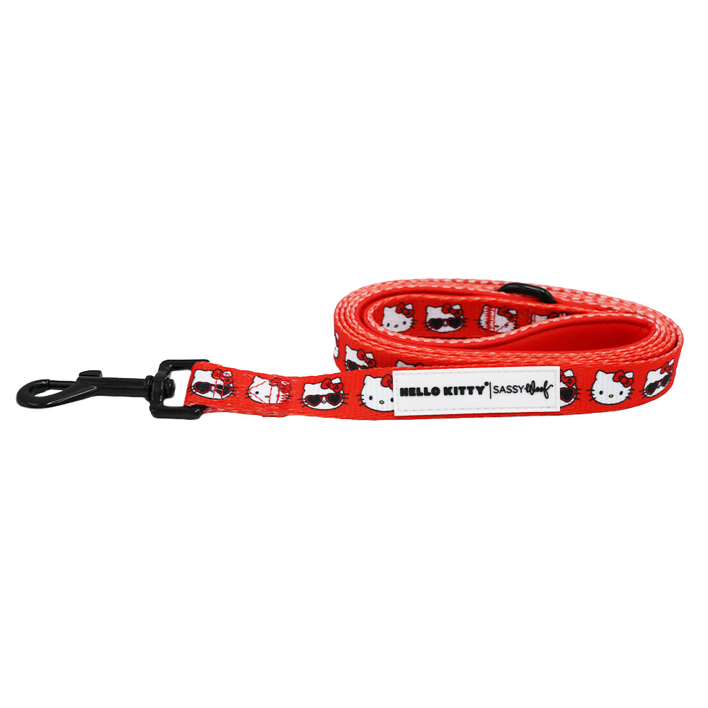 Hello Kitty x Sassy Woof Dog Leash (Classic Red) Home Goods SASSY WOOF