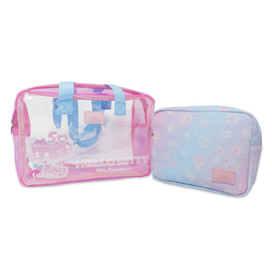 Hello Kitty x Impressions Vanity 50th Anniv. Clutch Set Makeup Travel Cases Impressions Vanity Co.   