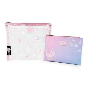 Hello Kitty x Impressions Vanity 50th Anniv. Slim Pouch Set Bags Impressions Vanity Co.   