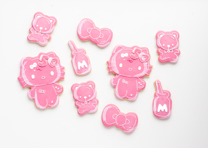 Hello Kitty 50th Anniversary Cookie Stamp and Frosting Set Home Goods Handstand Kitchen   