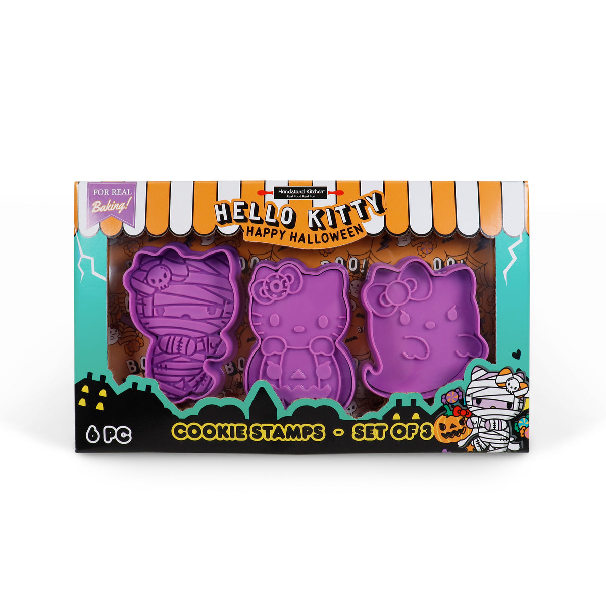 Hello Kitty Halloween Cookie Stamps (Set of 3) Home Goods Handstand Kitchen   