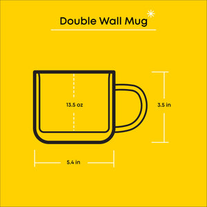 LittleTwinStars Double Wall Coffee Mugs (Set of 2) Home Goods JoyJolt   