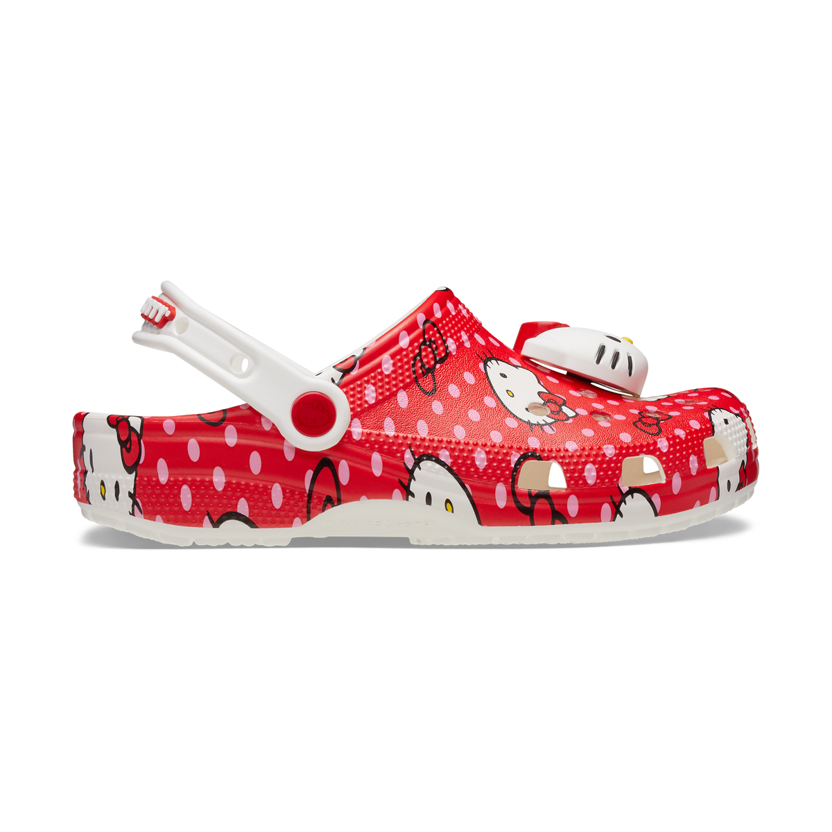 Hello Kitty x Crocs Adult Red Classic Clog Shoes Crocs   