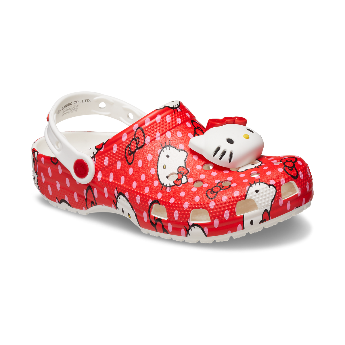 Hello Kitty x Crocs Adult Red Classic Clog Shoes Crocs   