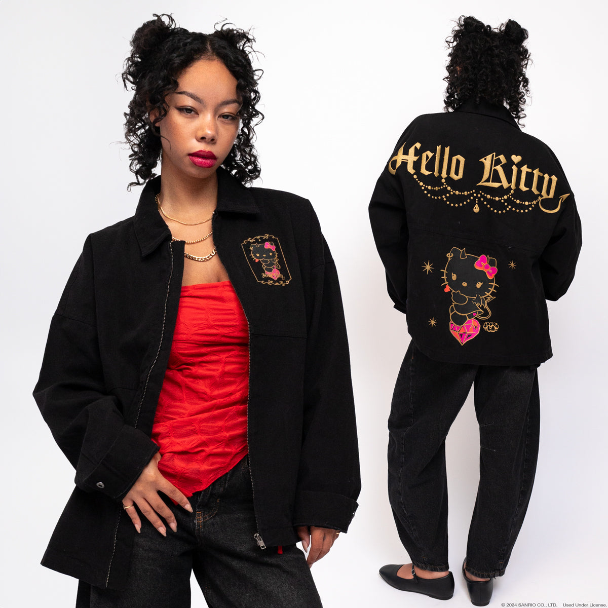 Hello Kitty Devil JapanLA Jacket Apparel JapanLA   