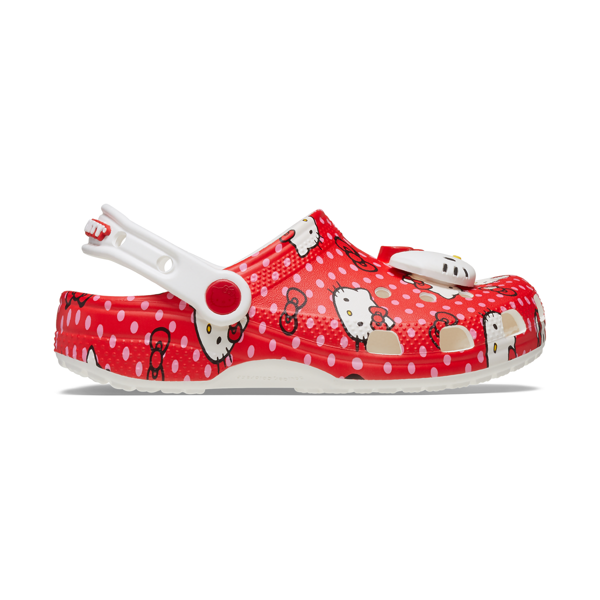 Hello Kitty x Crocs Kids Red Classic Clog Shoes Crocs   