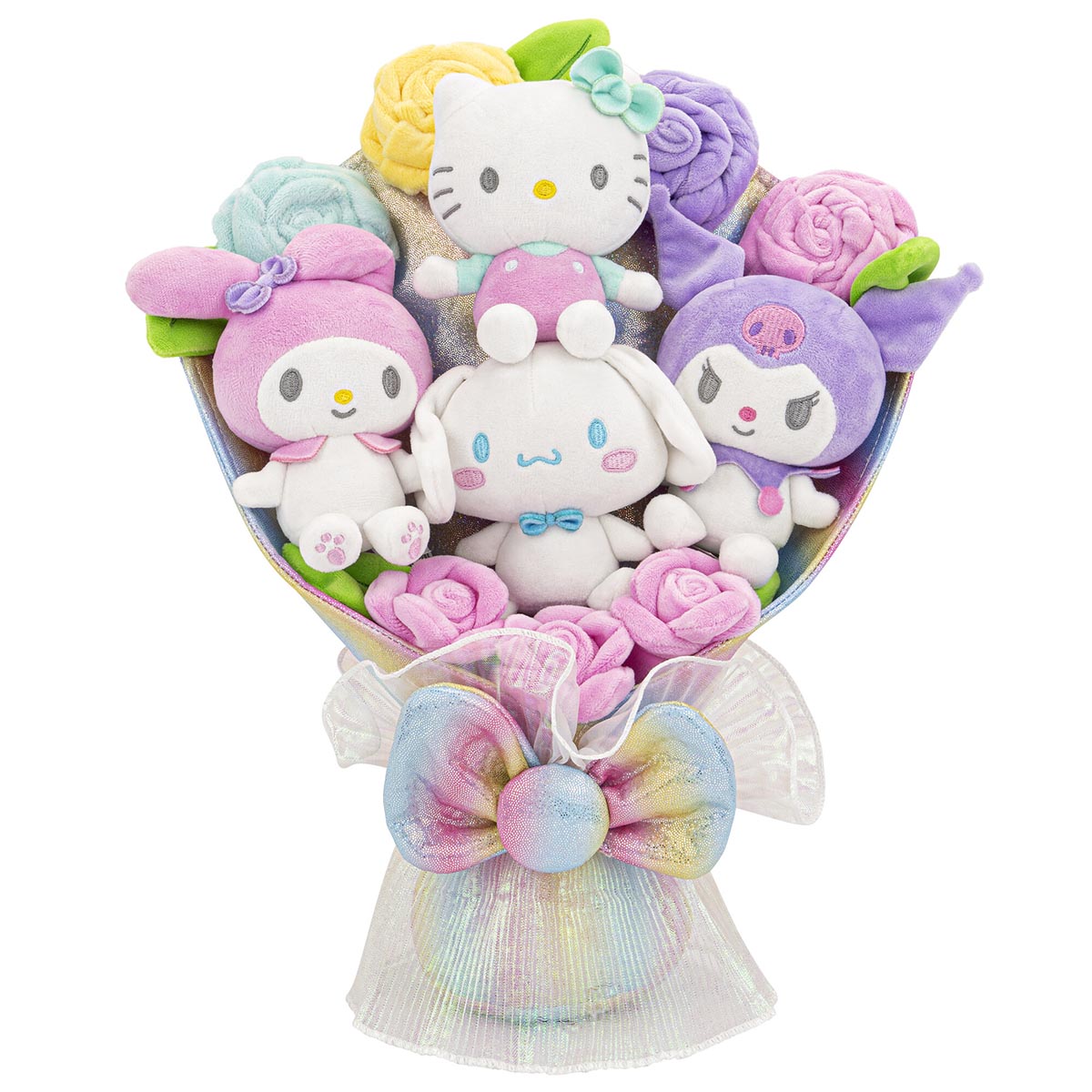 Hello Kitty and Friends 14-inch Ultra-Premier Plush Bouquet - Limited Edition Toy Playsets Jazwares