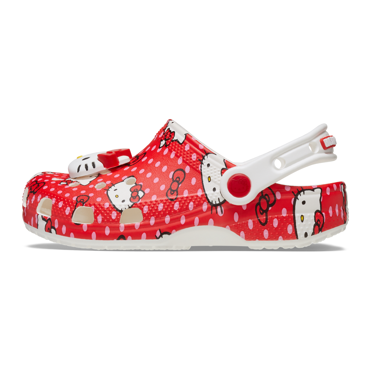 Hello Kitty x Crocs Toddler Red Classic Clog Shoes Crocs   