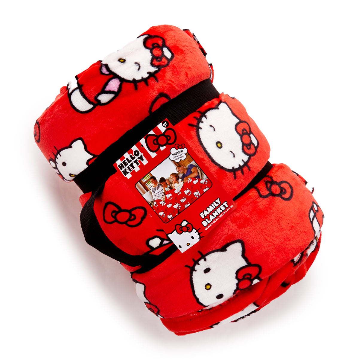 Hello Kitty Always Red Cozy Throw Blanket