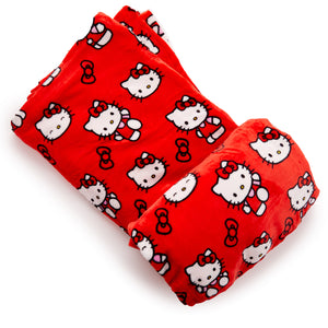 Hello Kitty Always Red Cozy Throw Blanket