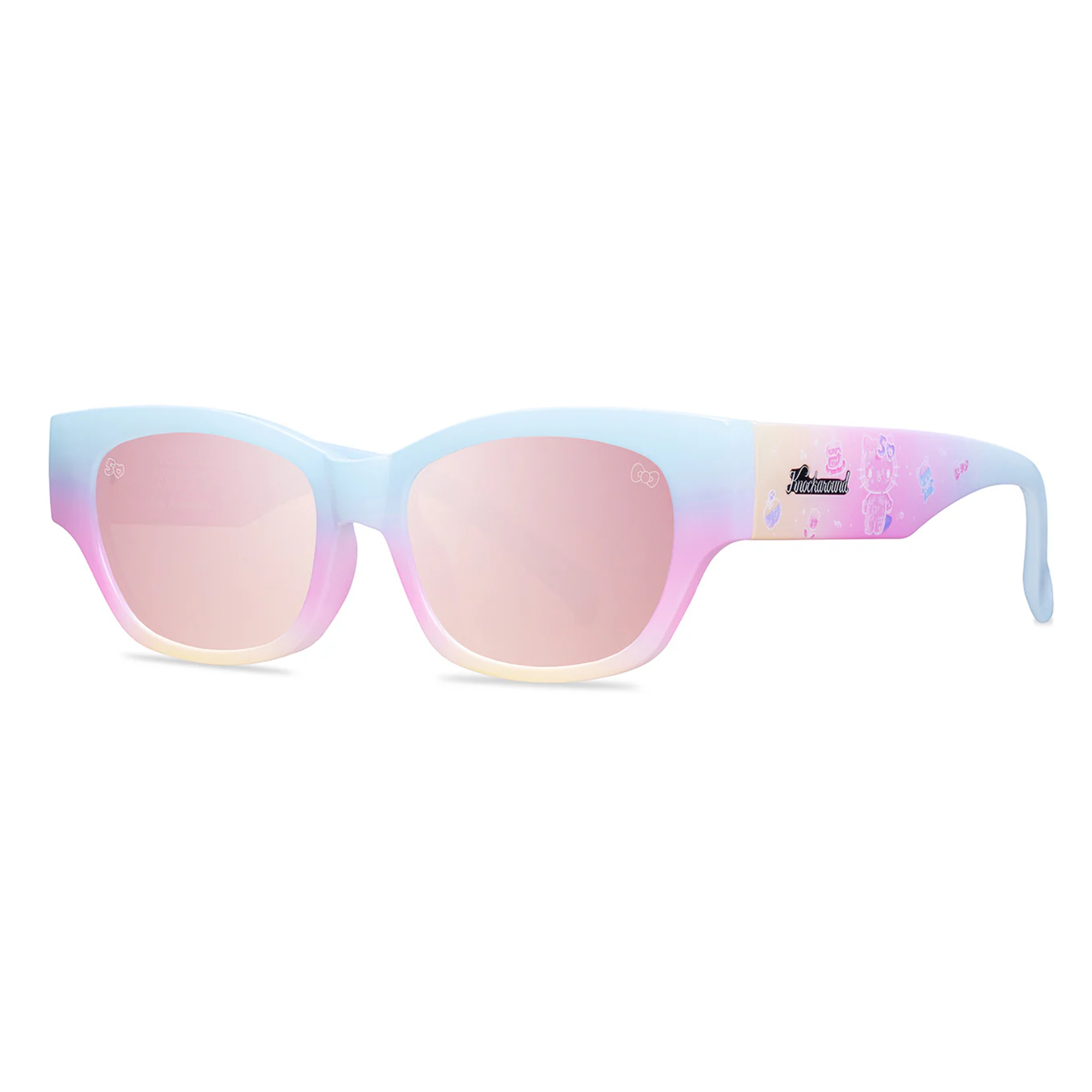 Hello Kitty x Knockaround 50th Anniversary Sunglasses (Junipers) Accessory KNOCKAROUND   