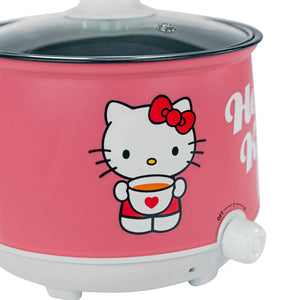 Hello Kitty Hot Pot with Ramen Bowls Set Home Goods Uncanny Brands LLC   