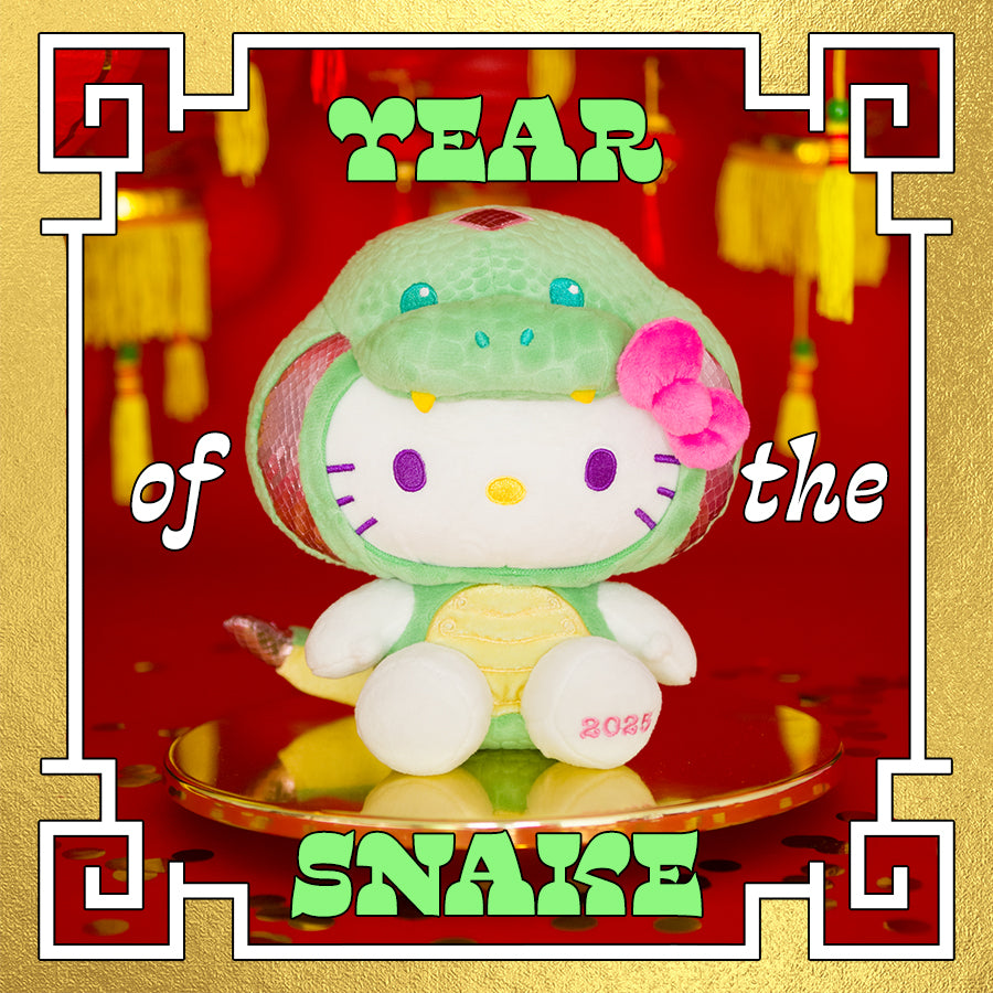 Image of 2025 Year of the Snake Plush.