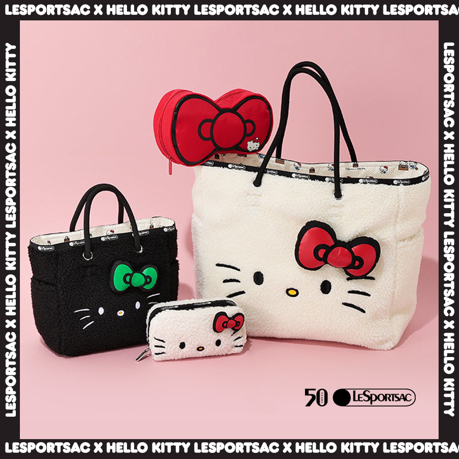 Image of Hello Kitty x LeSportsac 50th Anniversary Collection. 