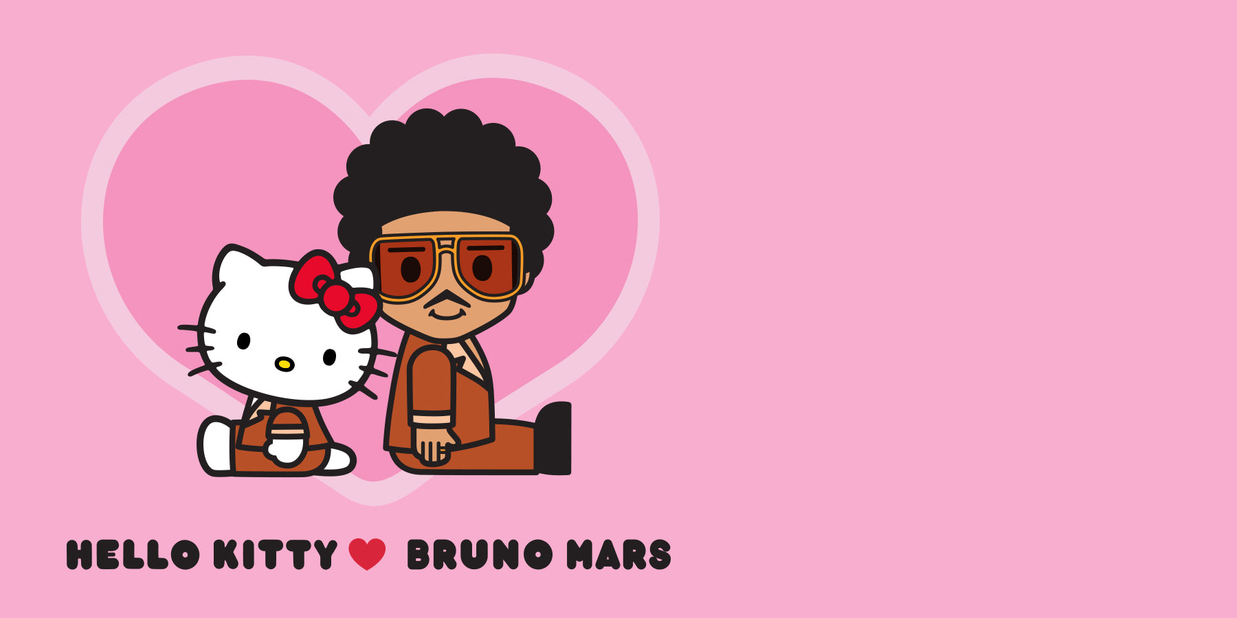 Image of Hello Kitty x Bruno Mars Collection.