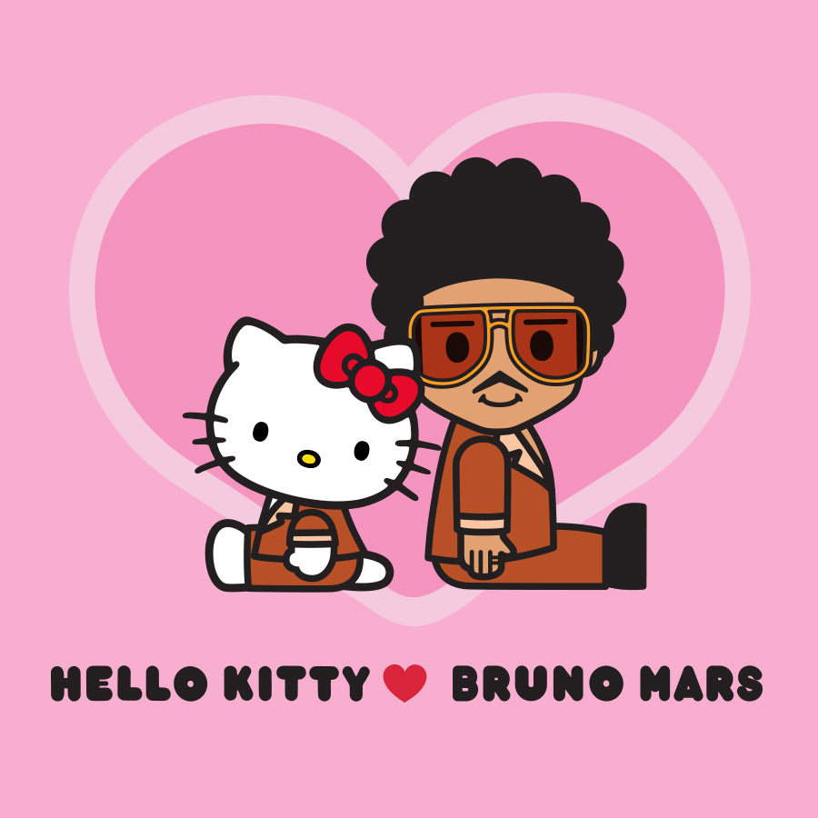 Image of Hello Kitty x Bruno Mars Collection.