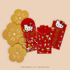 Hello Kitty and Friends x Studio Oh! 10-pc LNY Envelope Pack (Year of the Snake) Stationery Orange Circle