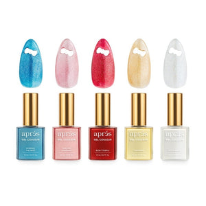 Hello Kitty x Aprés 5-pc Nail Gel Couleur Set Beauty APRES NAIL   