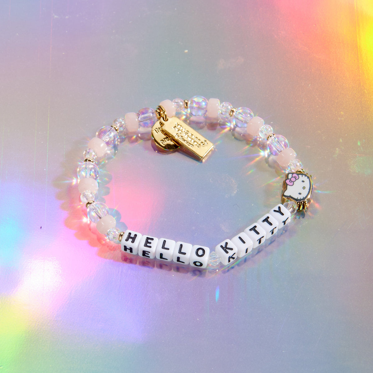 Hello Kitty x Little Words Project Beaded Bracelet Jewelry LITTLE WORDS PROJECT   