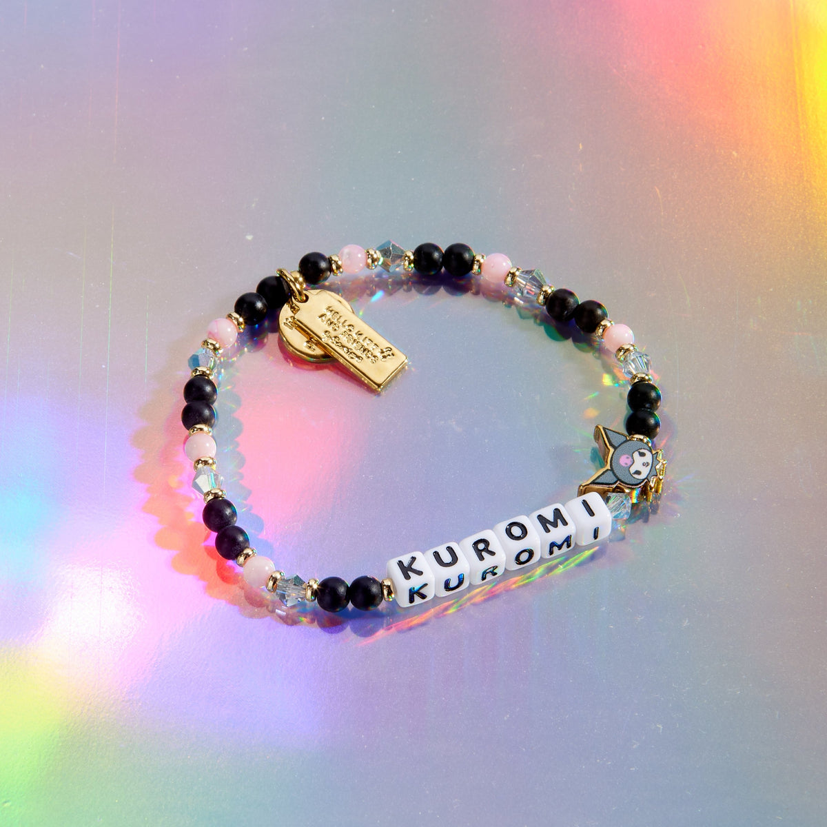 Kuromi x Little Words Project Beaded Bracelet Jewelry LITTLE WORDS PROJECT   