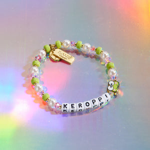 Keroppi x Little Words Project Beaded Bracelet Jewelry LITTLE WORDS PROJECT   