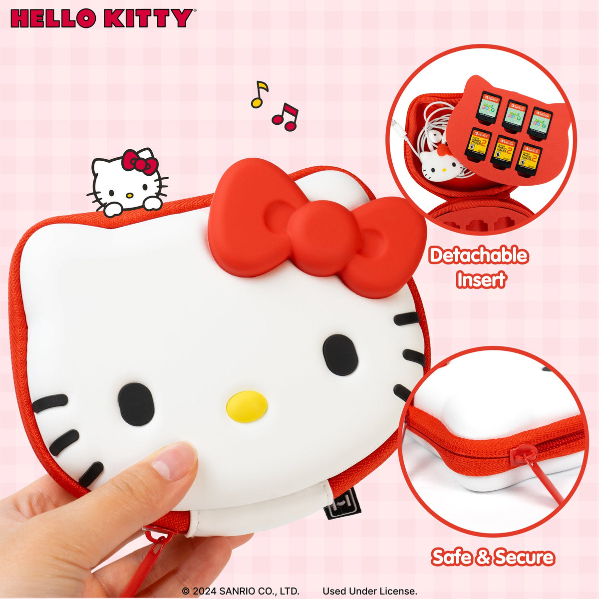 Hello Kitty Nintendo Switch Cartridge Case Tech Accessory Hamee.com - Hamee US   