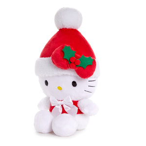 Hello Kitty 8" Holiday Santa Plush Plush NAKAJIMA CORPORATION   