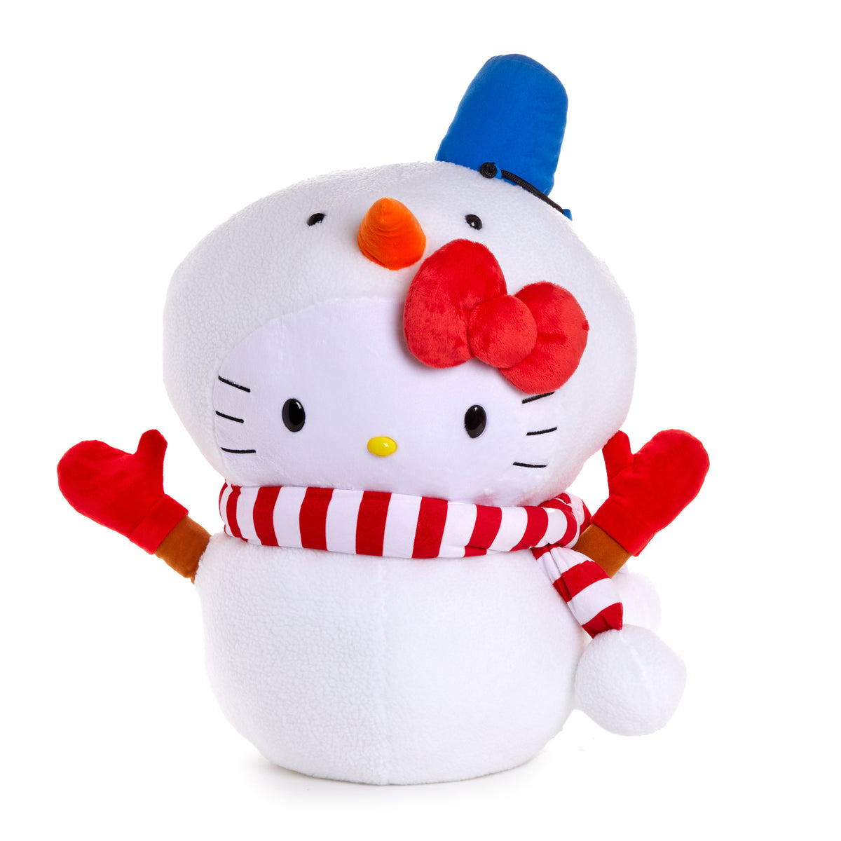 Hello Kitty 24&quot; XL Holiday Snowman Plush Plush NAKAJIMA CORPORATION   