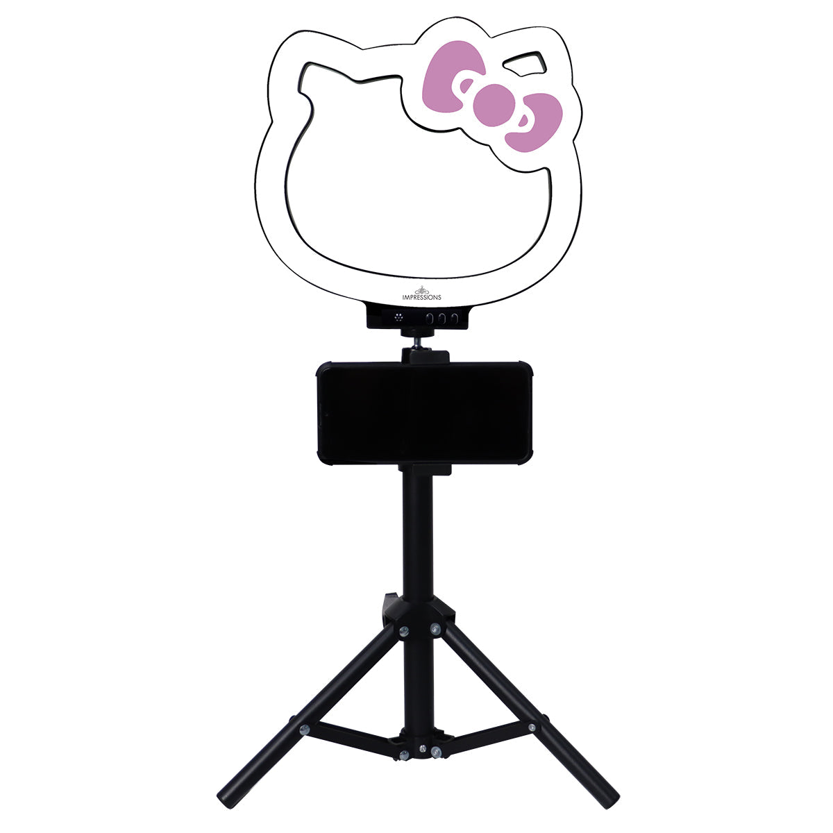 Hello Kitty x Impressions Vanity 10" Desktop Ring Light Tripod Beauty Impressions Vanity Co.   