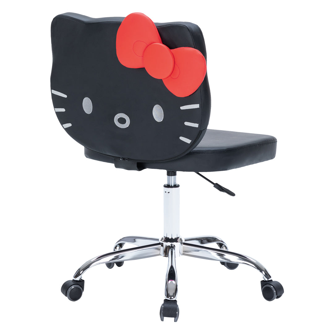 Hello Kitty x Impressions Vanity Faux Leather Swivel Vanity Chair Home Goods Impressions Vanity Co.   