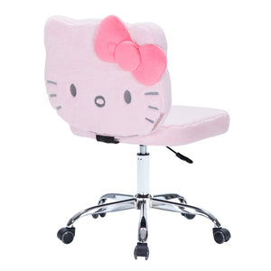 Hello Kitty x Impressions Vanity Teddy Fur Swivel Chair Home Goods Impressions Vanity Co.   