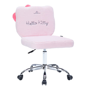 Hello Kitty x Impressions Vanity Teddy Fur Swivel Chair Home Goods Impressions Vanity Co.   