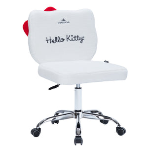 Hello Kitty x Impressions Vanity Teddy Fur Swivel Chair Home Goods Impressions Vanity Co.   