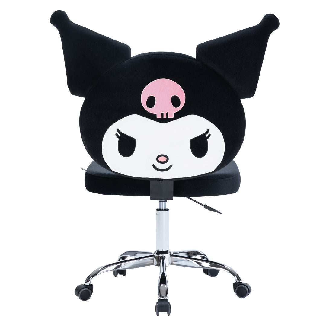 Kuromi x Impressions Vanity Swivel Chair Home Goods Impressions Vanity Co. Black  