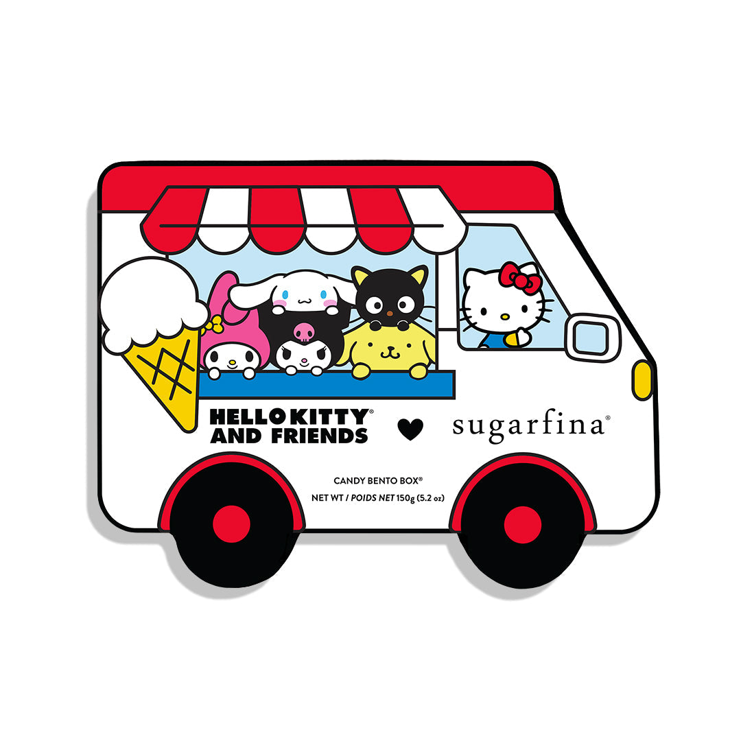 Hello Kitty and Friends x Sugarfina 3pc Truck Bento Box Seasonal Sanrio Drop Ship - Sugarfina   