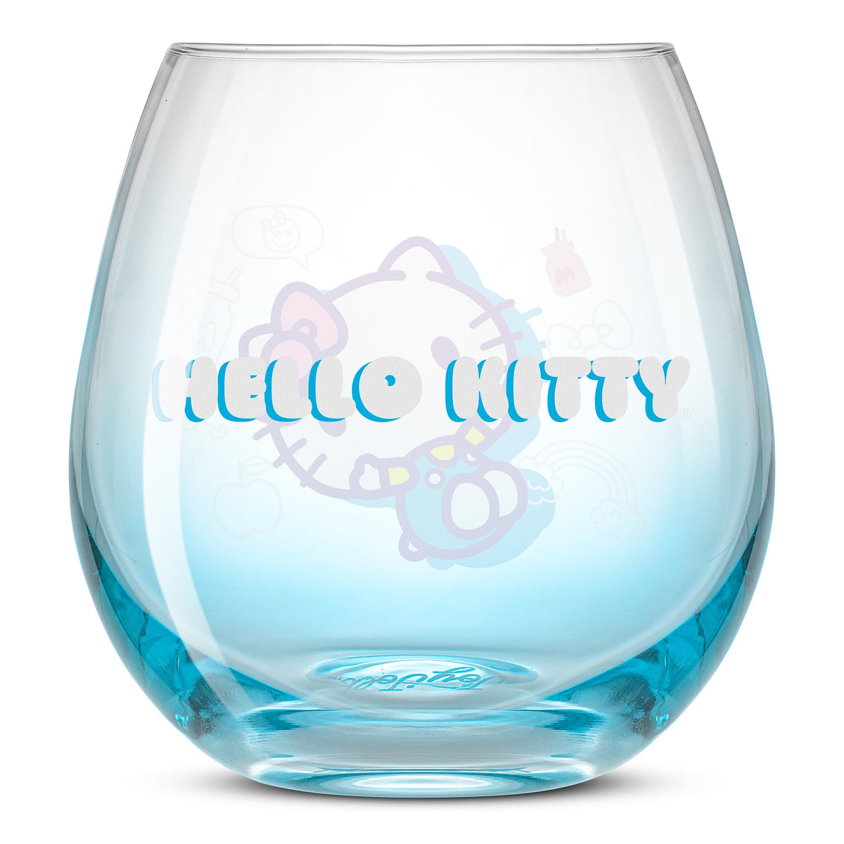 Hello Kitty and Friends Above the Clouds Stemless Glasses (Set of 4) Home Goods JoyJolt   